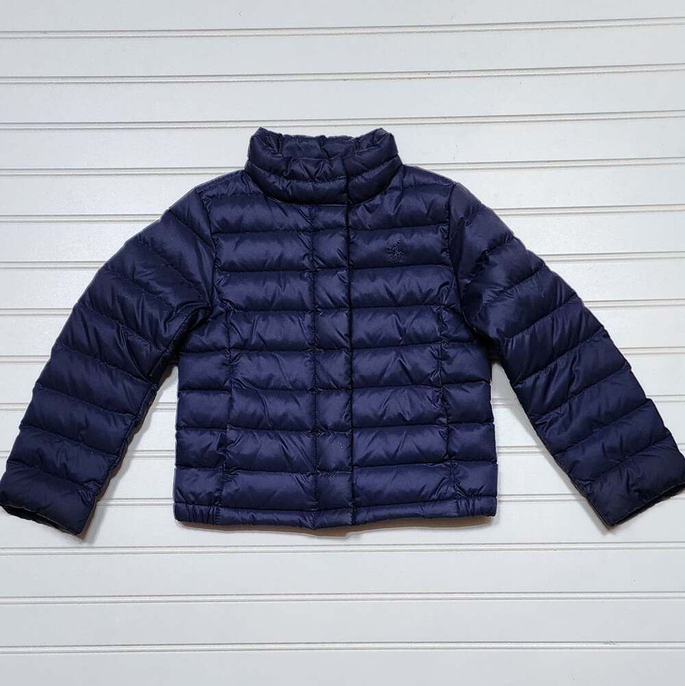 Polo Ralph Lauren Kids Down Puffer Jacket Size 4T Navy
